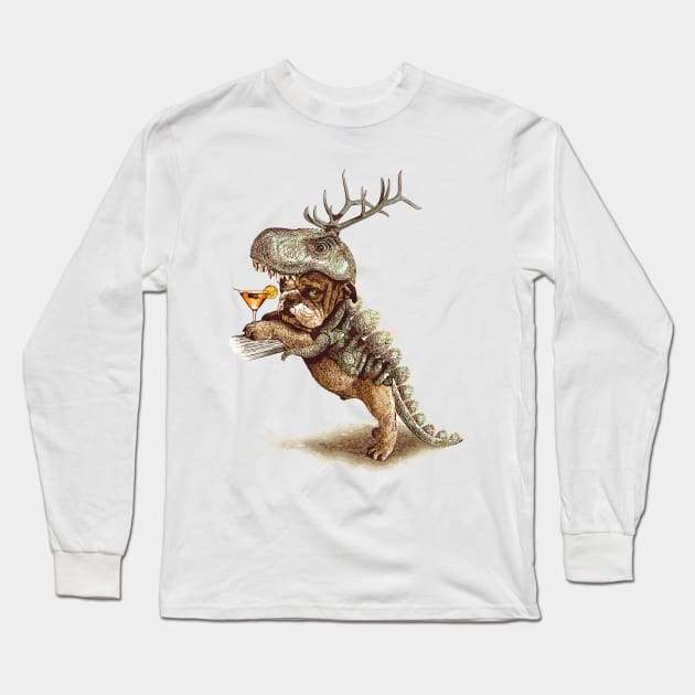 COSTUME PARTY Long Sleeve T-Shirt by ADAMLAWLESS